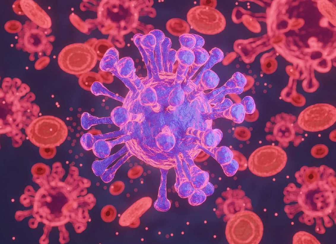An illustration of tumor heterogeneity.